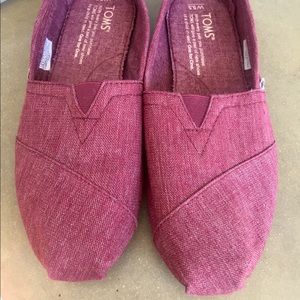 TOMS Burgundy Vegan Classics